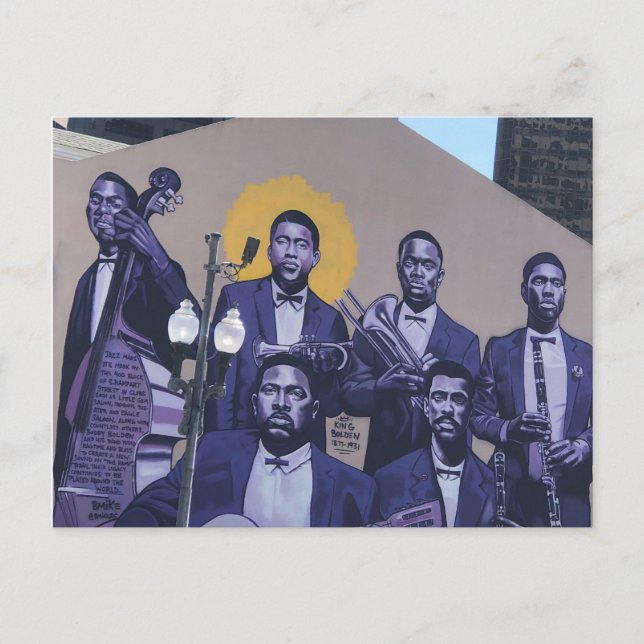 En gång i NOLA (New Orleans, LA) Vykort (Framsida)