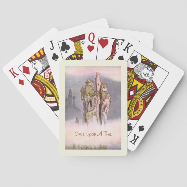 En gång i tiden  casinokort (Baksidan)