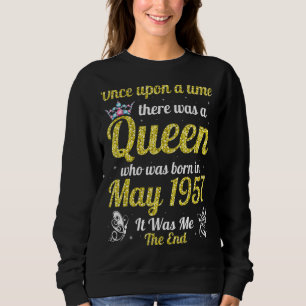 En gång i tiden föddes en drottning i maj t shirt