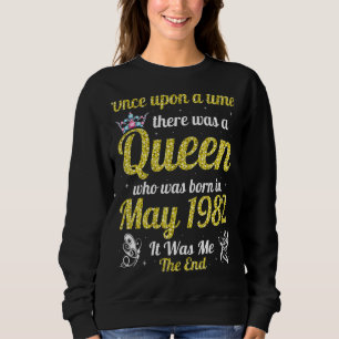 En gång i tiden föddes en drottning i maj t shirt