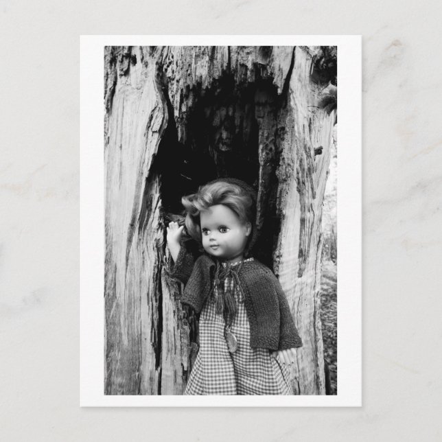 En gång i tiden i skogen vykort (Framsida)