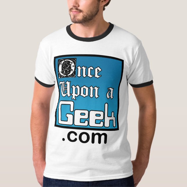 En gång på en GeekRingerskjorta Tee Shirt (Framsida)