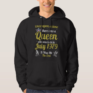 En gång var det en drottning som föddes i juli hoodie