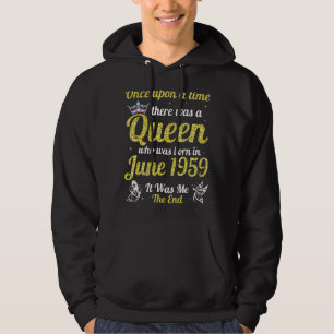 En gång var det en drottning som föddes i juni hoodie
