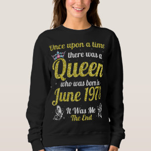 En gång var det en drottning som föddes i juni t shirt