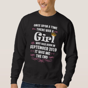 En gång var det en flicka i september 2019 b lång ärmad tröja