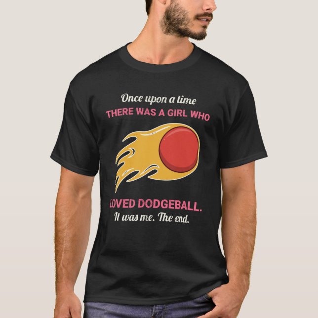 En gång var en flicka som älskade Dodgeb T Shirt (Framsida)