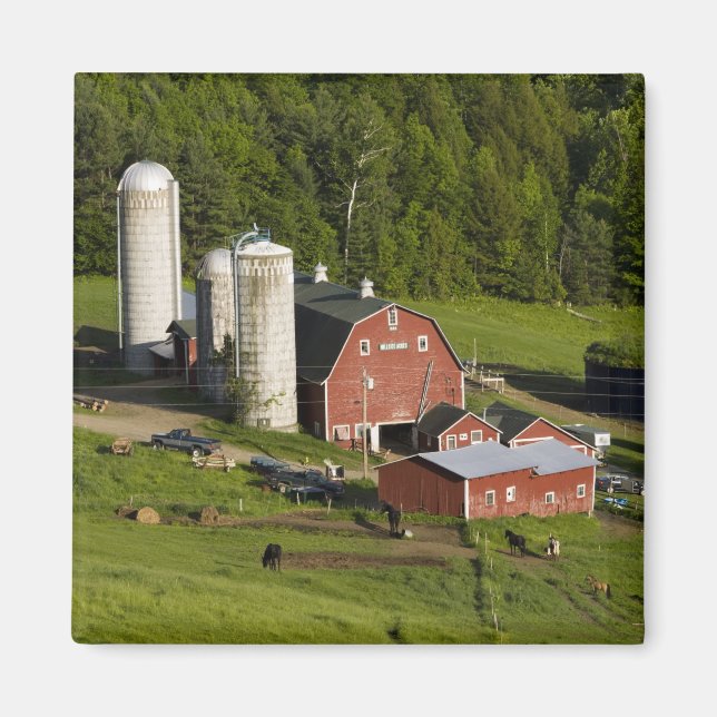 En gård i Barnet Center, Vermont. Connecticut Magnet (Framsidan)