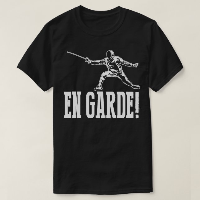 En Garde white T Shirt (Design framsida)