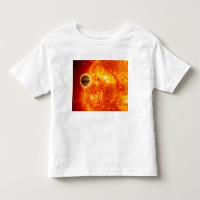 En gasgig exoplanet t-shirt (Framsida)