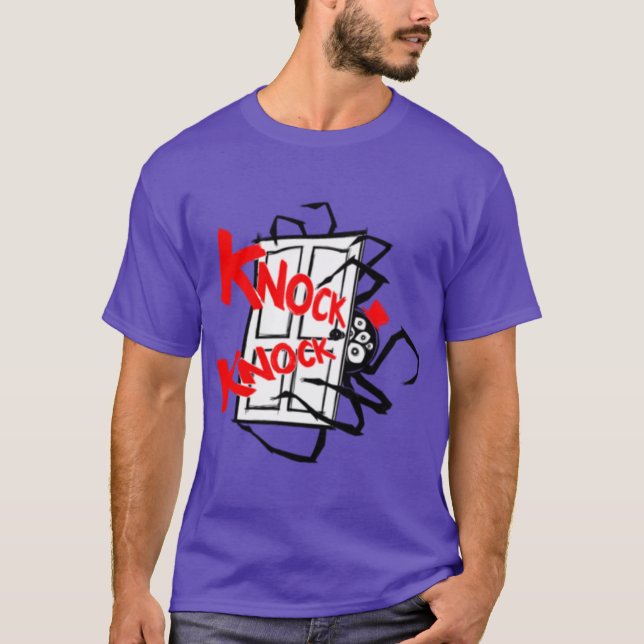 En gäst för Mr Spider presenttröja retro T Shirt (Framsida)
