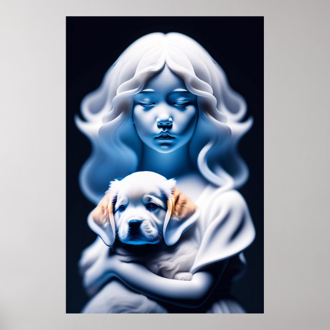 En gästflicka och hennes Hund 3 Poster (Framsidan)