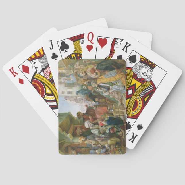En gata i Cairo (w/c på papper) Casinokort (Baksidan)