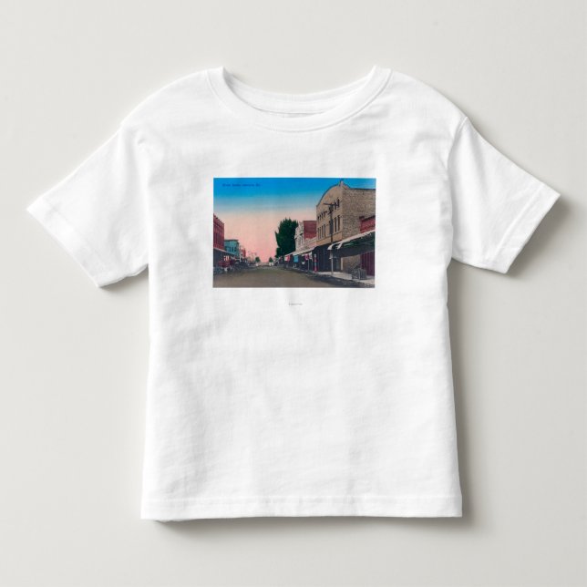 En gata SceneLemoore, CA Tee (Framsida)