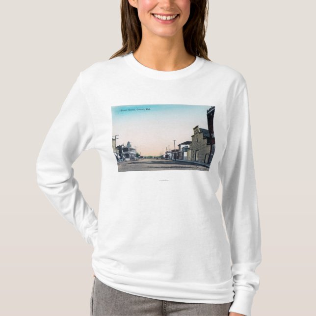 En gata SceneOrland, CA T-shirt (Framsida)