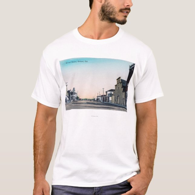 En gata SceneOrland, CA Tröja (Framsida)