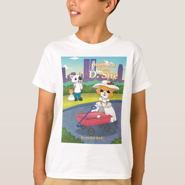 En gatukatt, D. Sire Barn T-Shirt (Framsida)