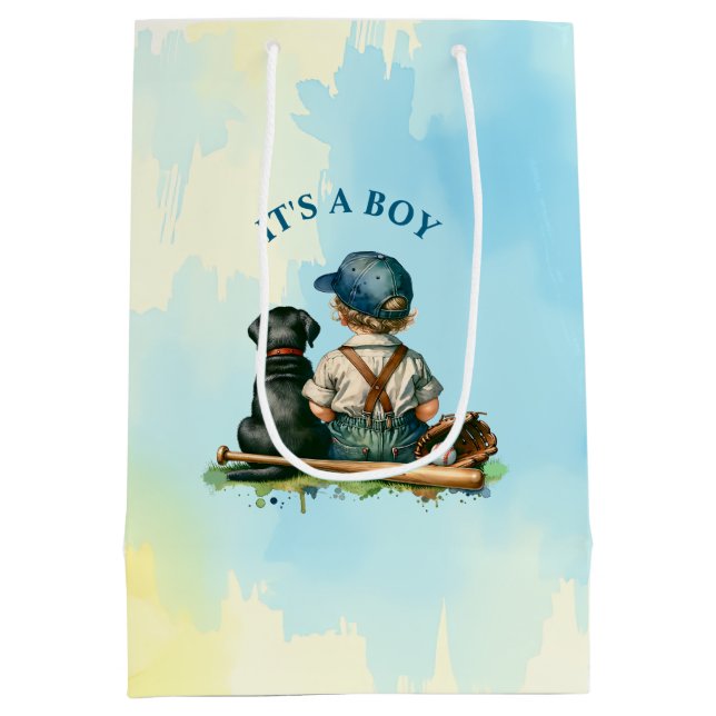 En gåva åt dig | Baseball ThBäste Babydusch (Baksidan)