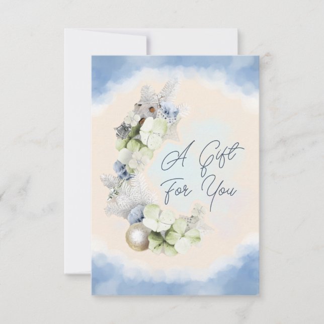 En gåva åt dig meddelande (Framsida)