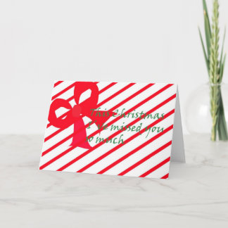 En gåva för min jul helgkort