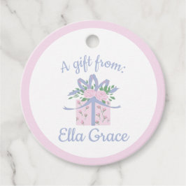 En gåva från - etiketter för Gift-märkre