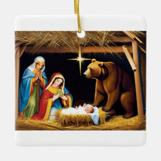En gåva från Gud Julgransprydnad Keramik