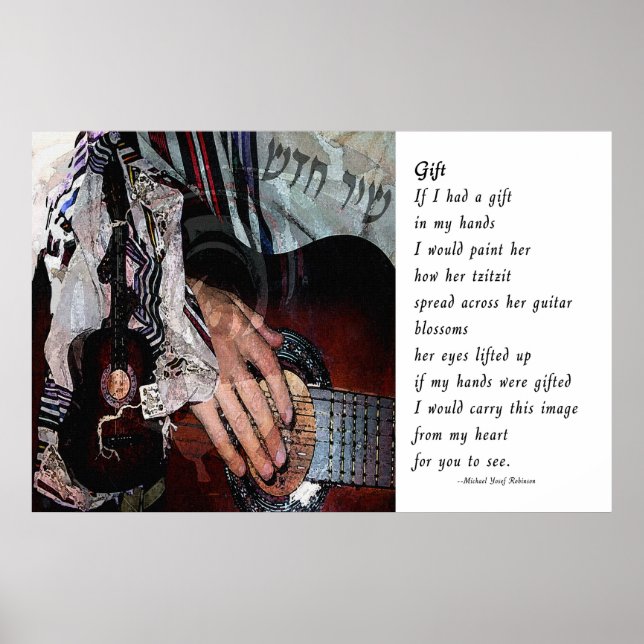 En gåva från Sång Poster (Framsidan)