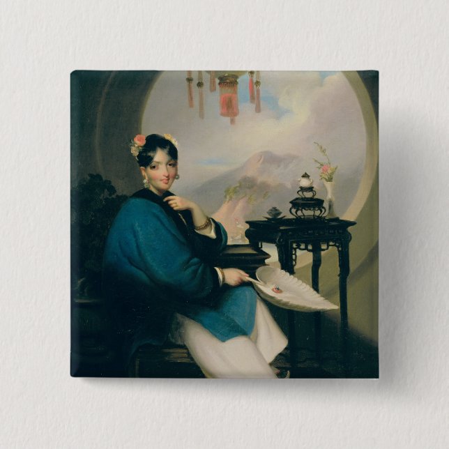 En Geishaflicka Knapp (Framsida)