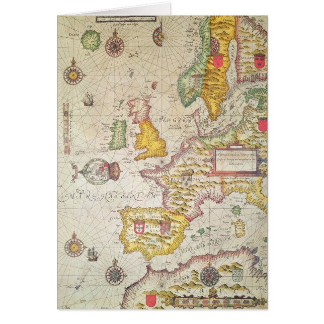 En Generall carde Hälsningskort (Framsidan)