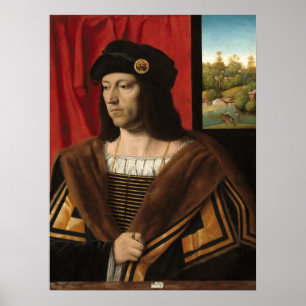En gentleman - Bartolomeo Veneto Fine Art Poster