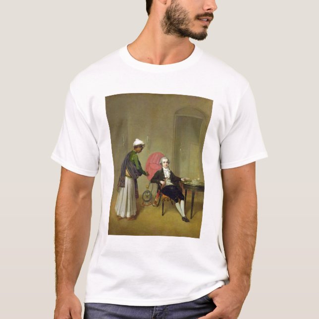 En gentleman, eventuellt William Hickey och hans T-shirt (Framsida)