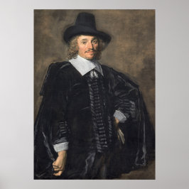 En gentleman - Frans Hals Fine Art Poster