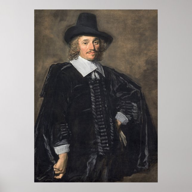 En gentleman - Frans Hals Fine Art Poster (Framsidan)
