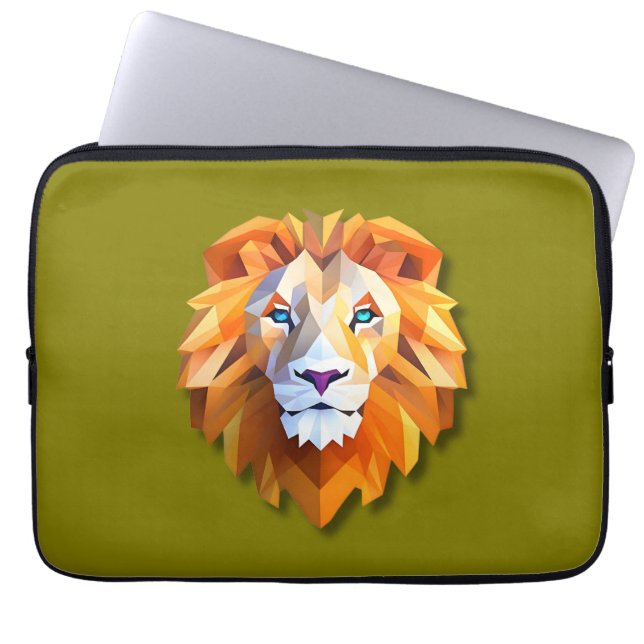 En geometrisk LEJON laptopsleeve Laptop Fodral (Framsidan)