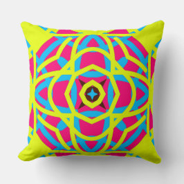 En geometrisk struktur av elegant skriver ut mönst kudde