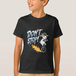 En get som kör en unicycle t shirt