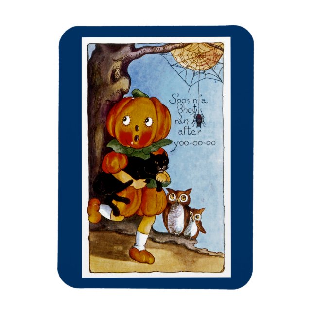 En Ghost sprang efter Yoo-oo-oo! Magnet (Vertikal)