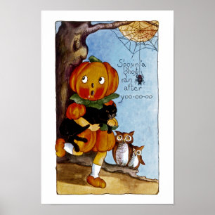 En Ghost sprang efter Yoo-oo-oo! Poster