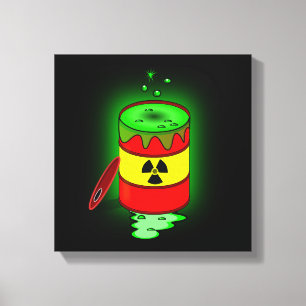 En giftfri pipa Slösar. Canvastryck