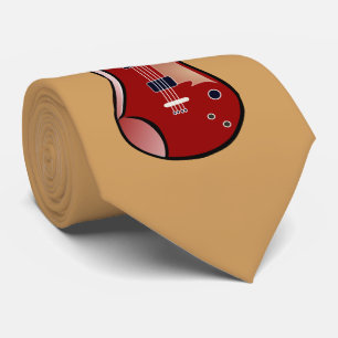 En gitarr på en slips