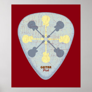 en gitarr poster
