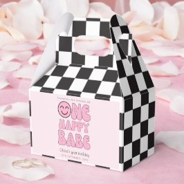 En glad Babe Glad Face Pink Presentaskar