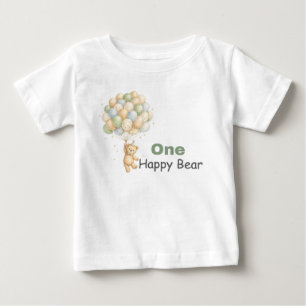 En Glad Björn Baby T-Shirt
