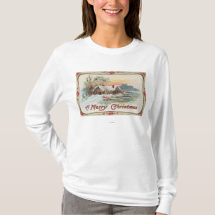 En glad ChristmasA landplats Tee
