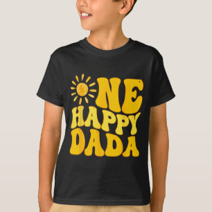 En Glad Dada På Födelsedags Första Resan Runt T Shirt