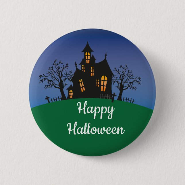 En Glad Halloween Knapp (Framsida)