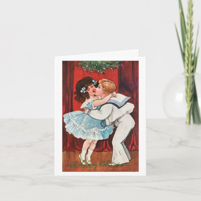 En glad jul (1905) kort (Framsida)