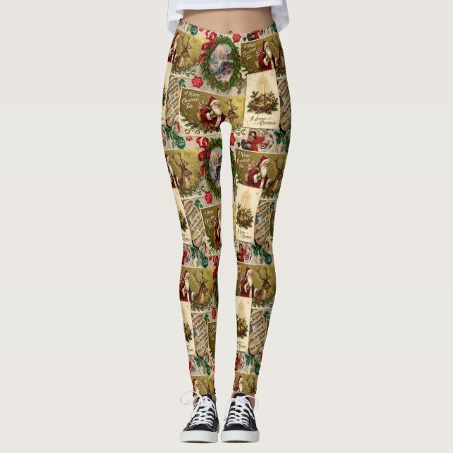 En Glad Julstämning Leggings (Framsida)