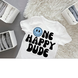 En glad kille 1-årsfest t shirt