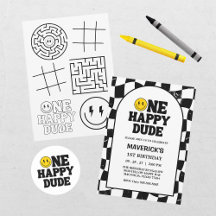 En glad kille Pojkens Retro 1-årsfest